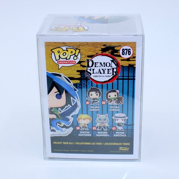 Funko Pop Demon Slayer Giya Tomioka 876 (AAA Anime Exclusive) - Picture 3 of 5
